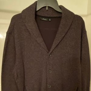 New Marc Anthony Shawl Collar Button-Up Cardigan
